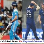 India National Cricket Team vs England Cricket Team Players
