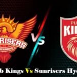 punjab kings vs sunrisers hyderabad timeline