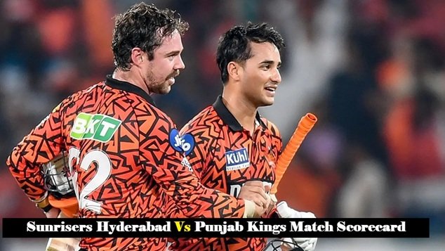 Sunrisers Hyderabad vs Punjab Kings Match Scorecard