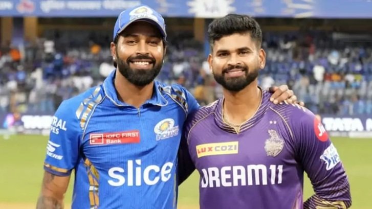 Kolkata Knight Riders vs Mumbai Indians Timeline