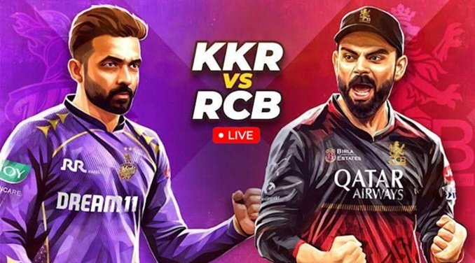 RCB VS KKR HEAD TO HEAD