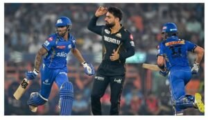 Mumbai Indians vs Gujarat Titans Match Scorecard