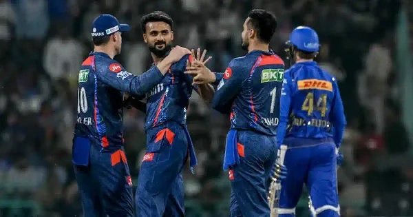 Mumbai Indians vs Lucknow Super Giants Match Scorecard