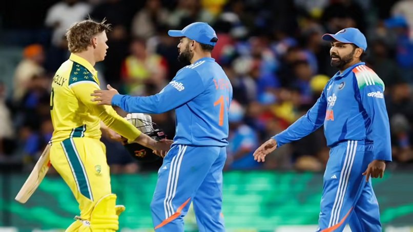 Australian Men’s Cricket Team vs India National Cricket Team Timeline