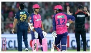 Mumbai Indians vs Rajasthan Royals Standings