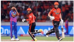 Sunrisers Hyderabad vs Delhi Capitals Match Scorecard