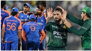 India National Cricket Team vs Pakistan National Cricket Team Match Scorecard