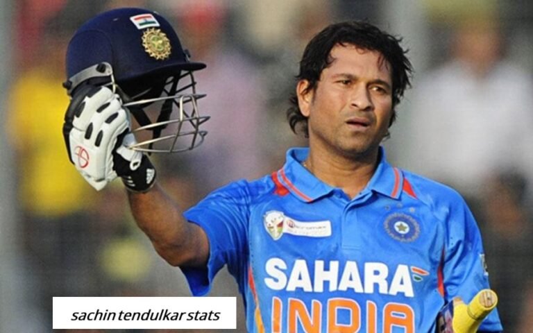 sachin tendulkar stats