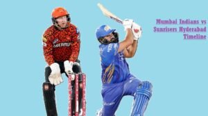 Mumbai Indians vs Sunrisers Hyderabad Timeline
